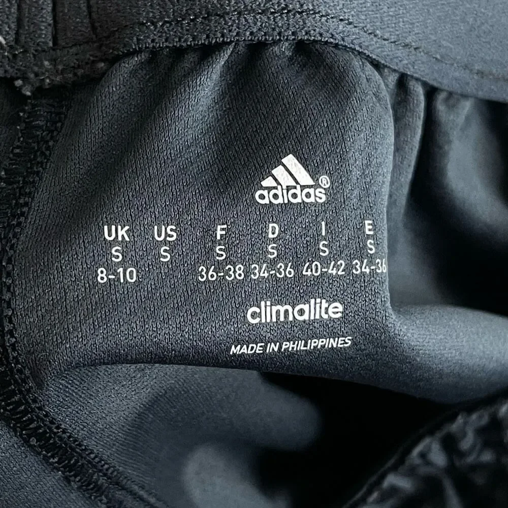 Adidas 3” Inseam Knit Pacer Athletic Shorts (Gray/Black) - Small